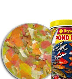 מזון טרופיקל מיקס לדגי בריכה 1000 מ"ל – Tropical Pond Mix