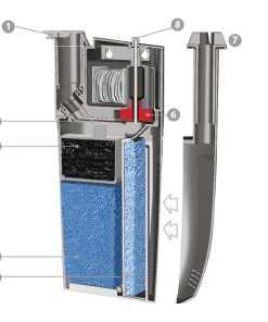 Alternative view of פילטר פנימי לאקווריום NEWA קוברה CF75